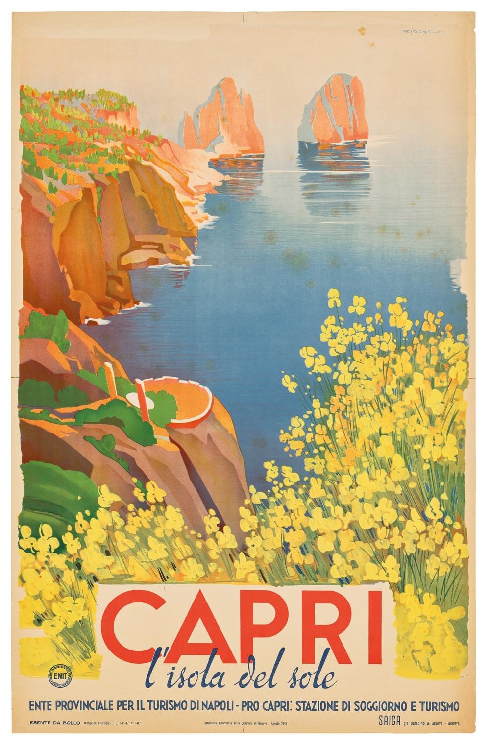 Giuseppe Riccobaldi comparable auction result: giuseppe riccobaldi 1887 1976
