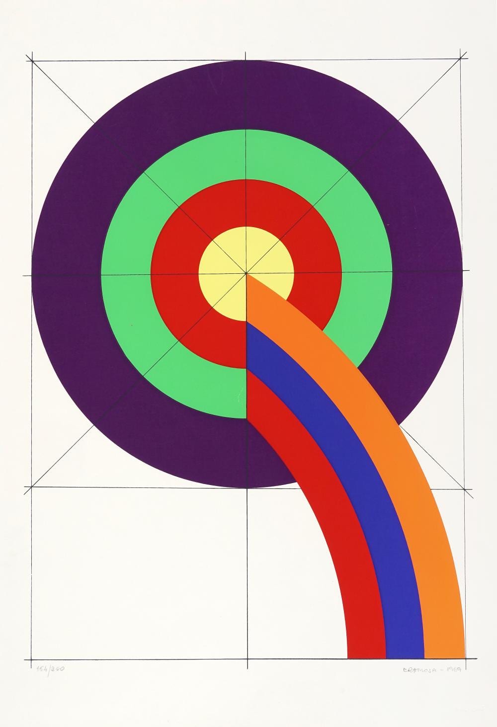 Edival Ramosa comparable auction result: edival ramosa lotto composto di 2 incisioni 1969