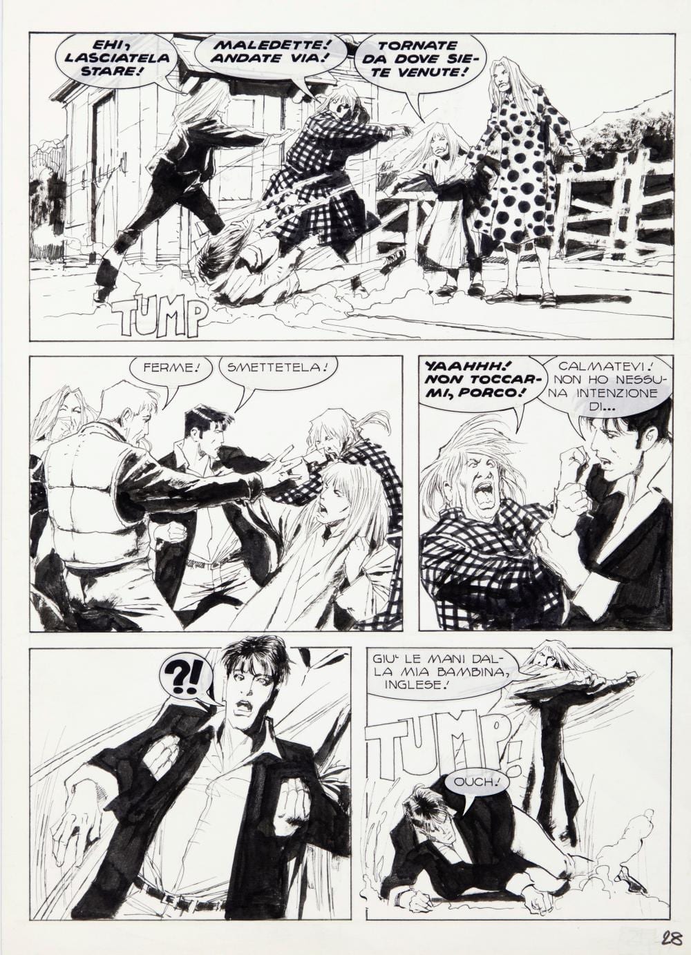 Corrado Roi comparable auction result: corrado roi dylan dog la capanna nel bosco 2011