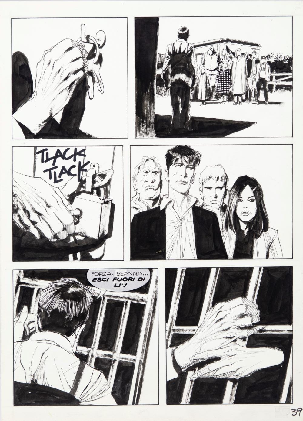 Corrado Roi comparable auction result: corrado roi dylan dog la capanna nel bosco 2011