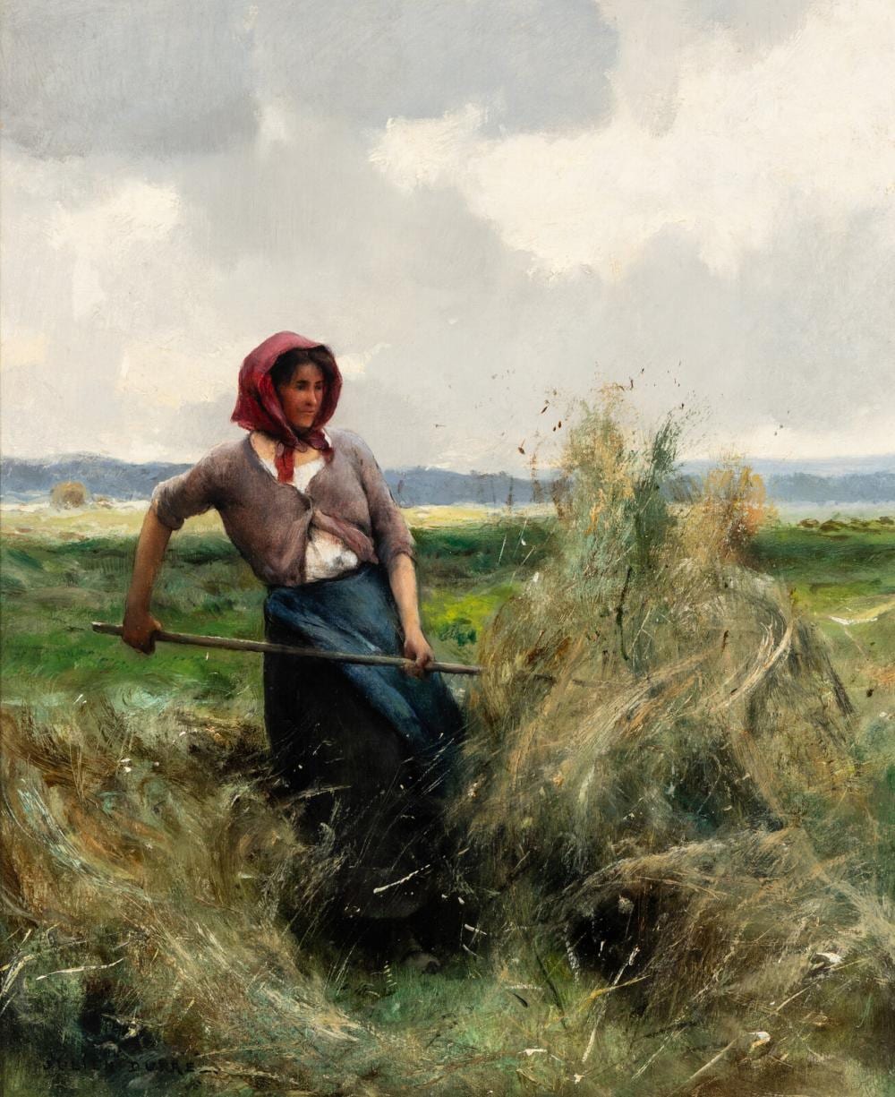 julien dupr french 1851 1910 haymaking c 1905 · Freeman’s | Hindman · 2025-04-29 Julien Dupré comparable auction result: julien dupr french 1851 1910 haymaking c 1905
