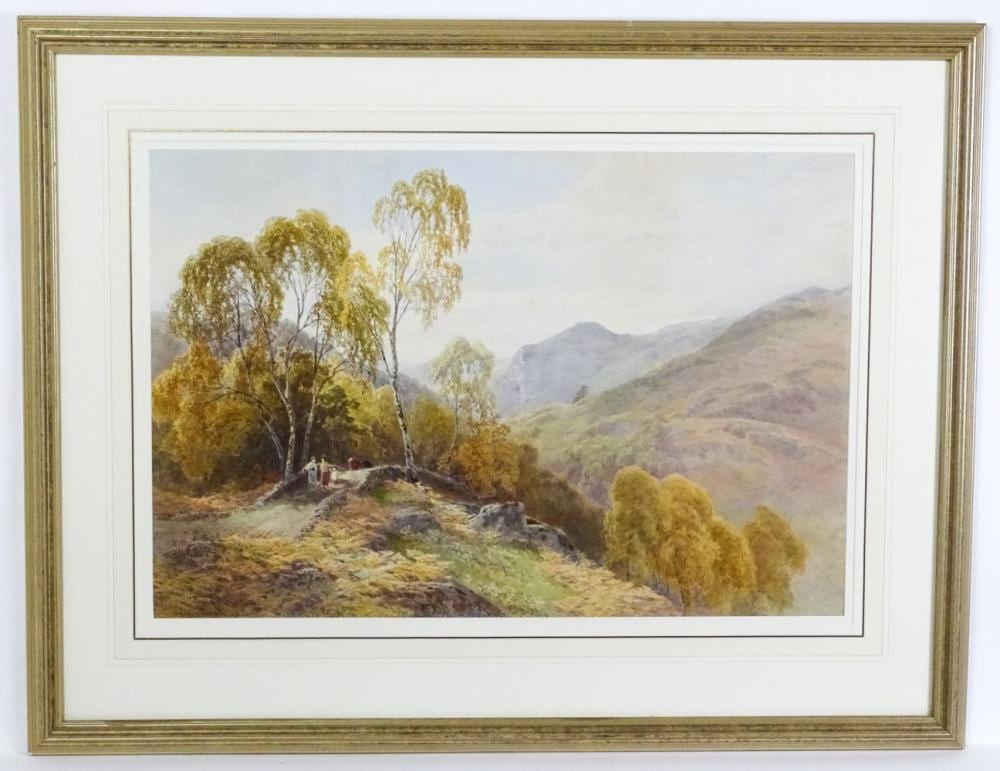 James Jackson Curnock comparable auction result: james jackson curnock 1839 1892 watercolour in