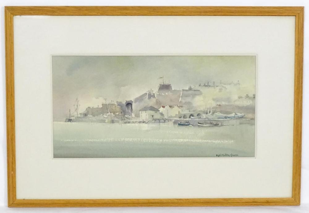 Sybil Mullen Glover comparable auction result: sybil mullen glover 1908 1995 watercolour a fo