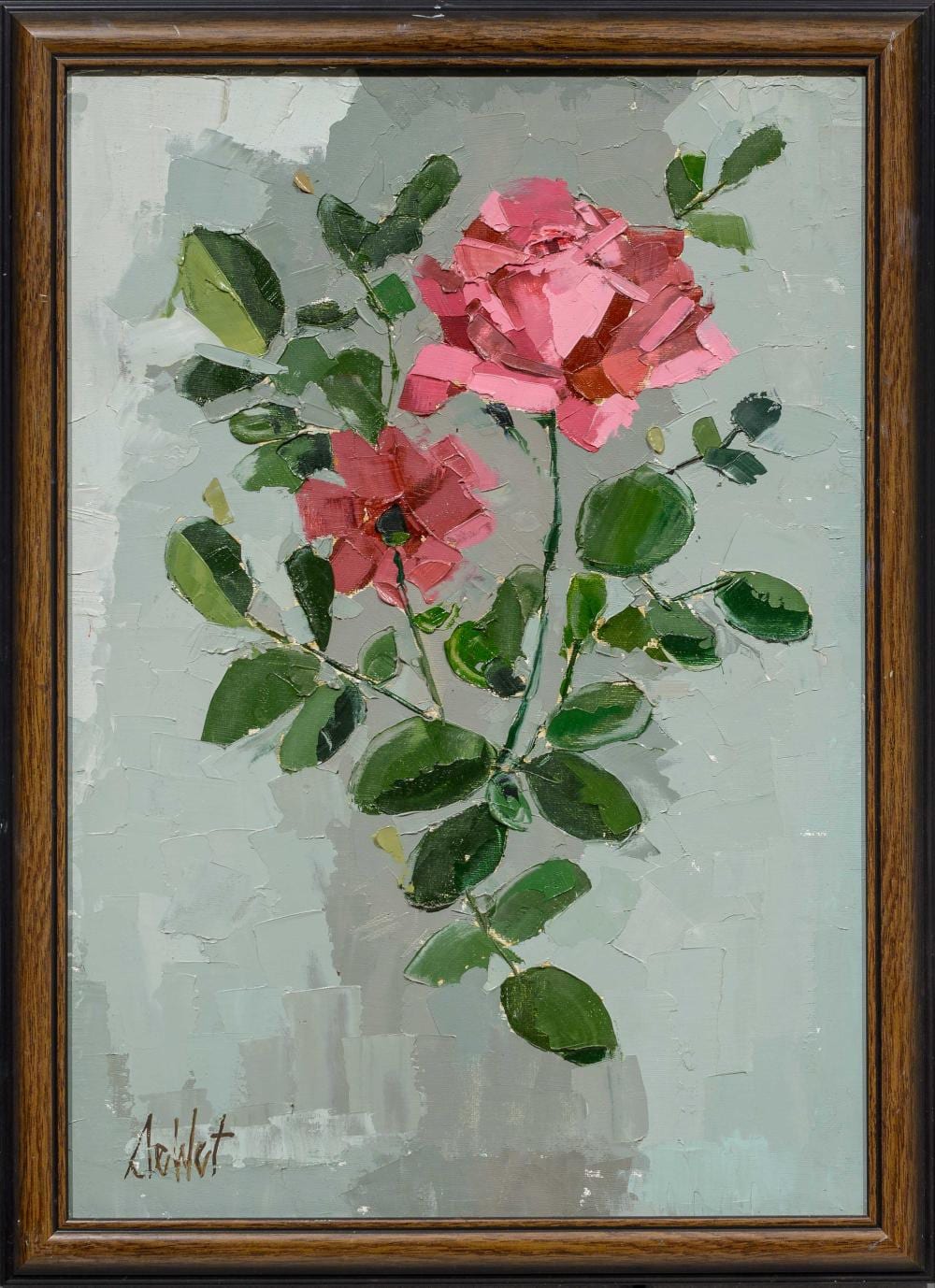 De Wet Matthee comparable auction result: de wet matthee sa born 1979 oil roses signed 50 x 34