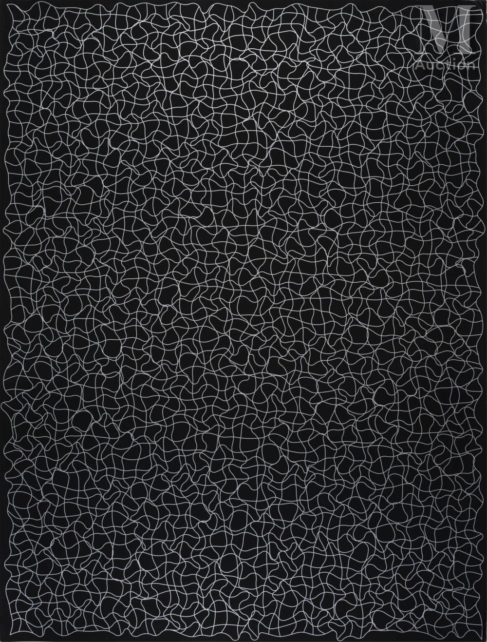 gerhard von graevenitz 1934 1983 sans titre wellenstruktur 1974 · Millon & Associes · 2025-04-25 Gerhard von Graevenitz comparable auction result: gerhard von graevenitz 1934 1983 sans titre wellenstruktur 1974