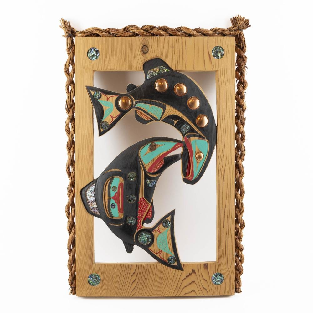 Patrick Amos comparable auction result: patrick amos b 1957 salmon run 2016