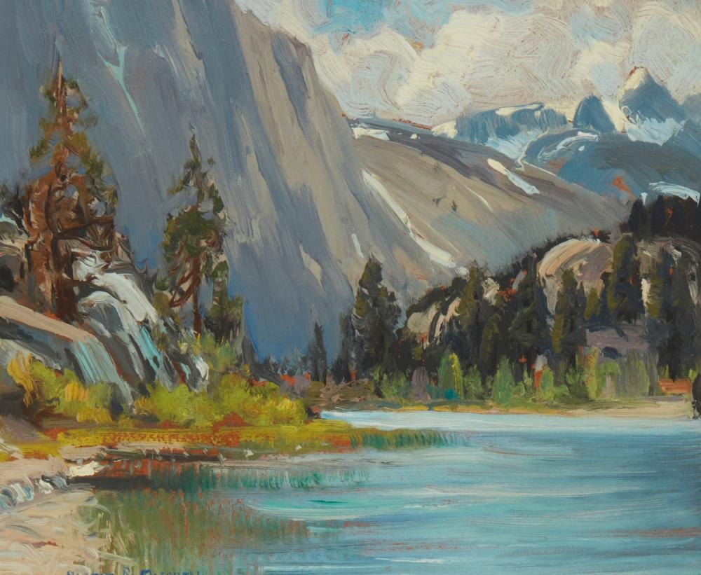 Alfred R. Mitchell comparable auction result: alfred r mitchell 1888 1972 in the sierras