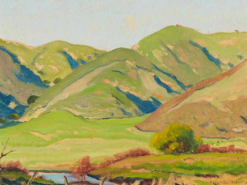 Arthur Hill Gilbert comparable auction result: arthur hill gilbert 1894 1970 california green hills