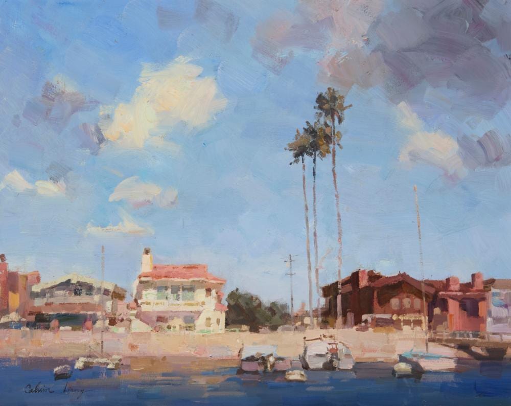 Calvin Liang comparable auction result: calvin liang b 1960 newport beach