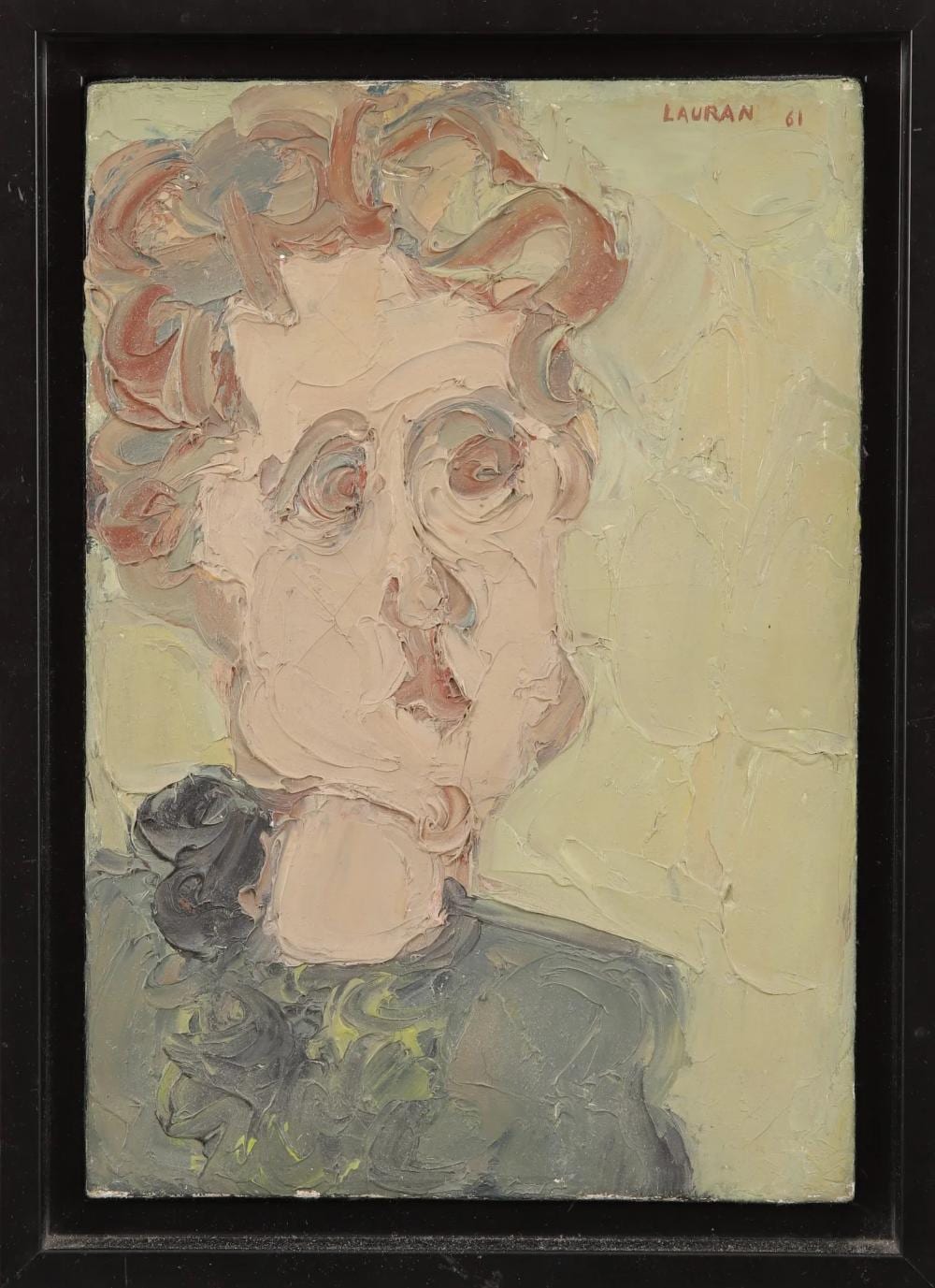 André Lauran comparable auction result: andr lauran 1922 2009 portrait de fran oise 1961 huile sur