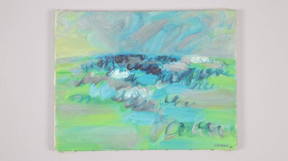 André Lauran comparable auction result: andr lauran 1922 2009 vagues d ferlantes trouville 1968 h