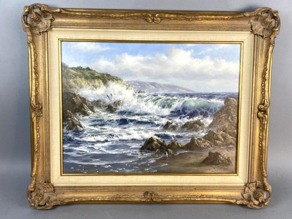 Robert Wee comparable auction result: robert wee pacific at big sur