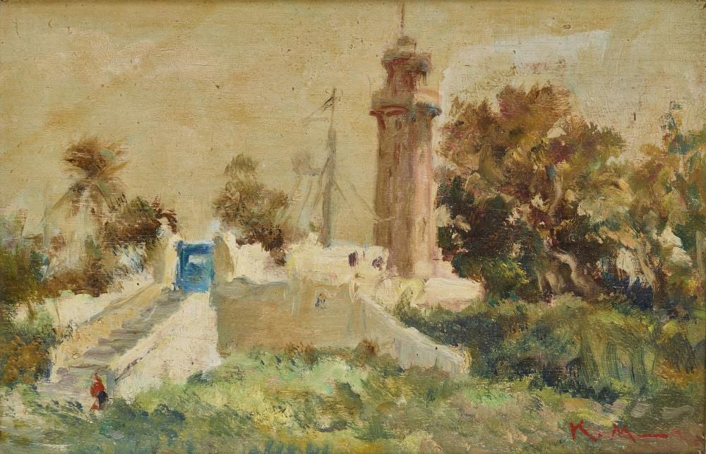 kamel moustafa egyptian 1917 1982 · Olympia Auctions · 2025-05-07 Kamel Moustafa comparable auction result: kamel moustafa egyptian 1917 1982