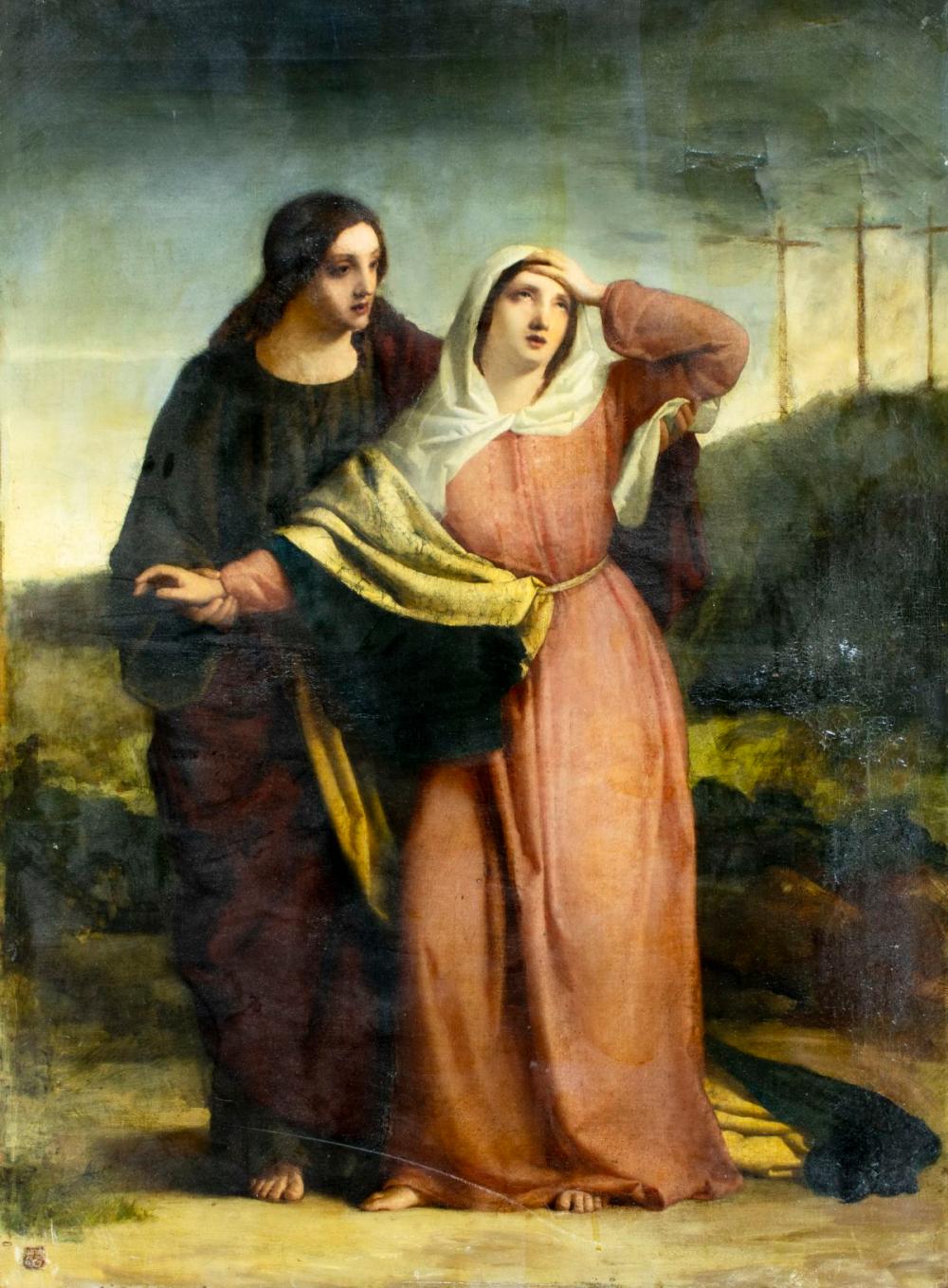 William Charles Thomas Dobson comparable auction result: william charles thomas dobson uk 1817 1898 oil painting antique
