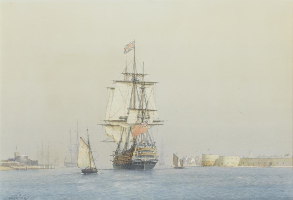 Derek George Montague Gardner comparable auction result: derek george montague gardner british 1914 2007 queen charlotte off the coast