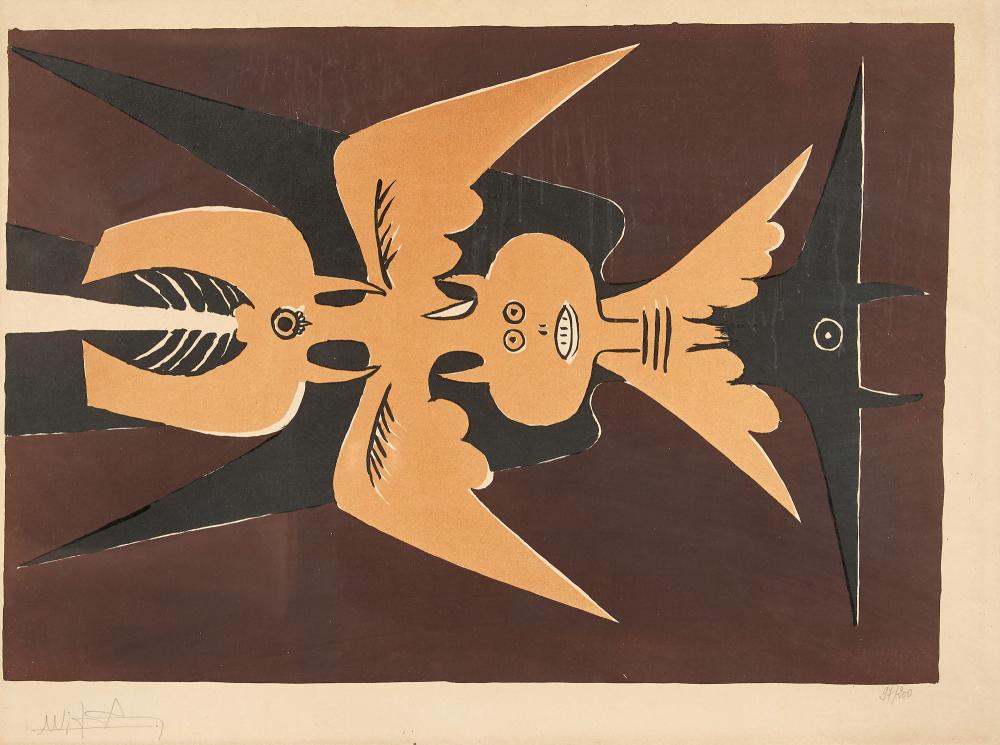 Lambert Doomer comparable auction result: lam wifredo embleme