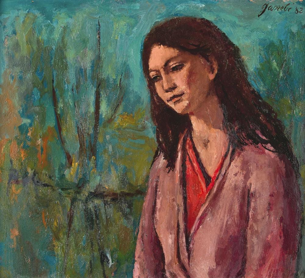 Janebé comparable auction result: janeb eigtl barraud pellet jeanne junge frau am gew sser