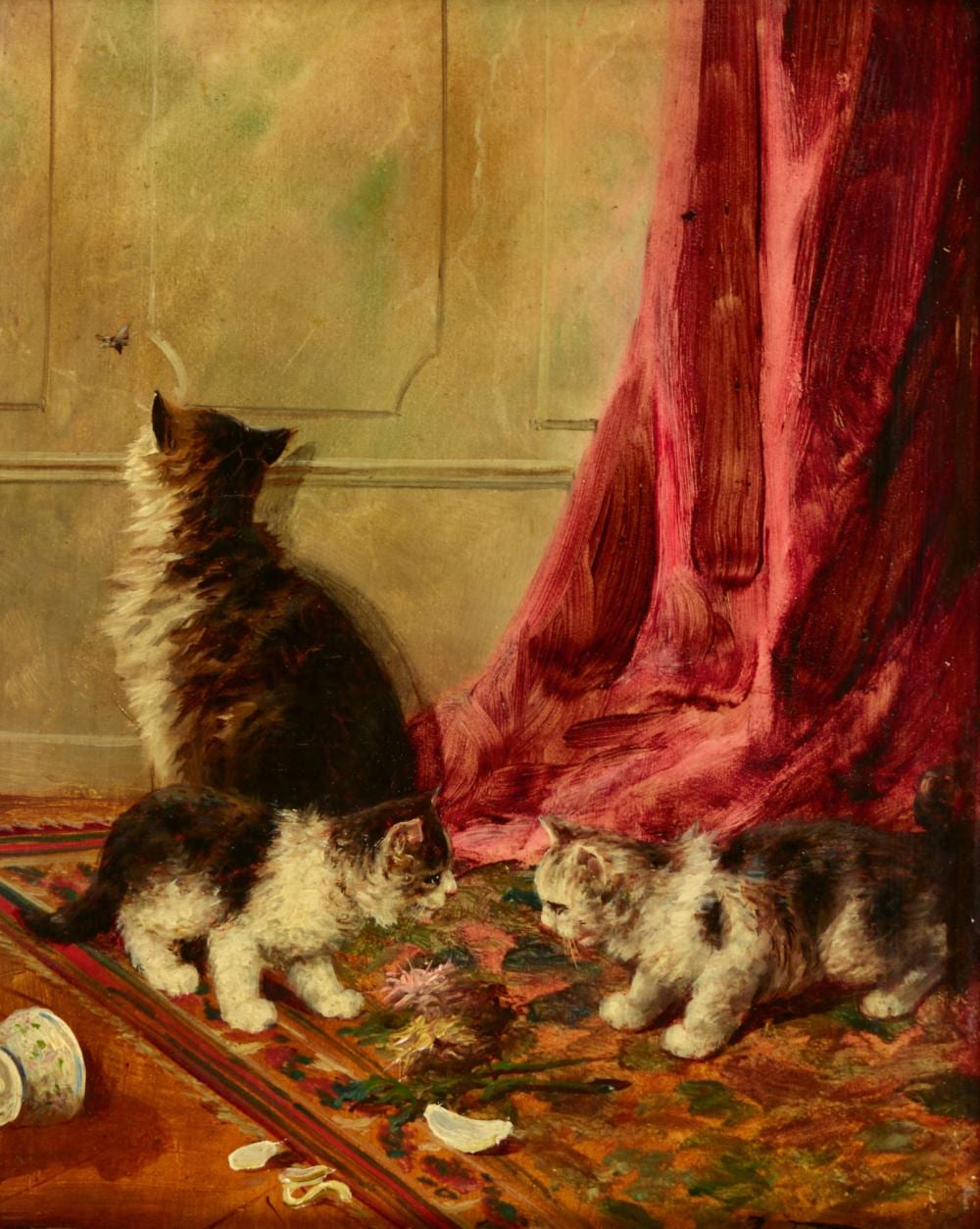 leroy jules spielende katzen · Dobiaschofsky Auktionen AG · 2025-05-10 Le Roy Daniel MacMorris comparable auction result: leroy jules spielende katzen