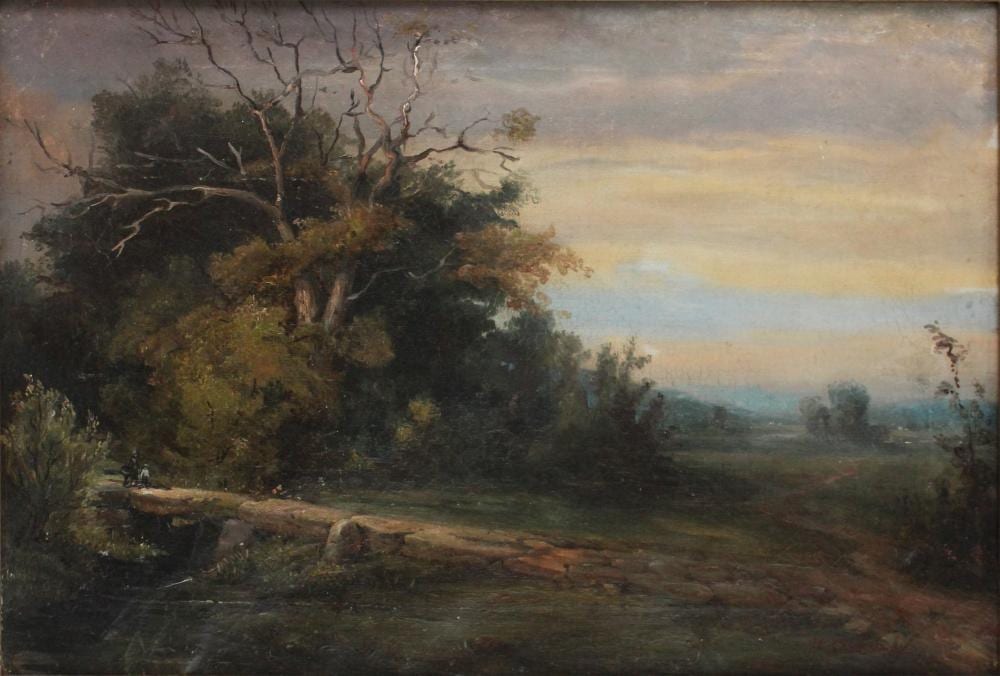 Johann Hermann Carmiencke comparable auction result: johann hermann carmiencke 1810 1867 summer landscape oil on canvas