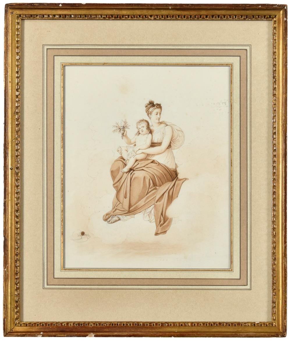 louis lafitte 1770 1828 · Osenat · 2025-04-27 Louis Lafitte comparable auction result: louis lafitte 1770 1828