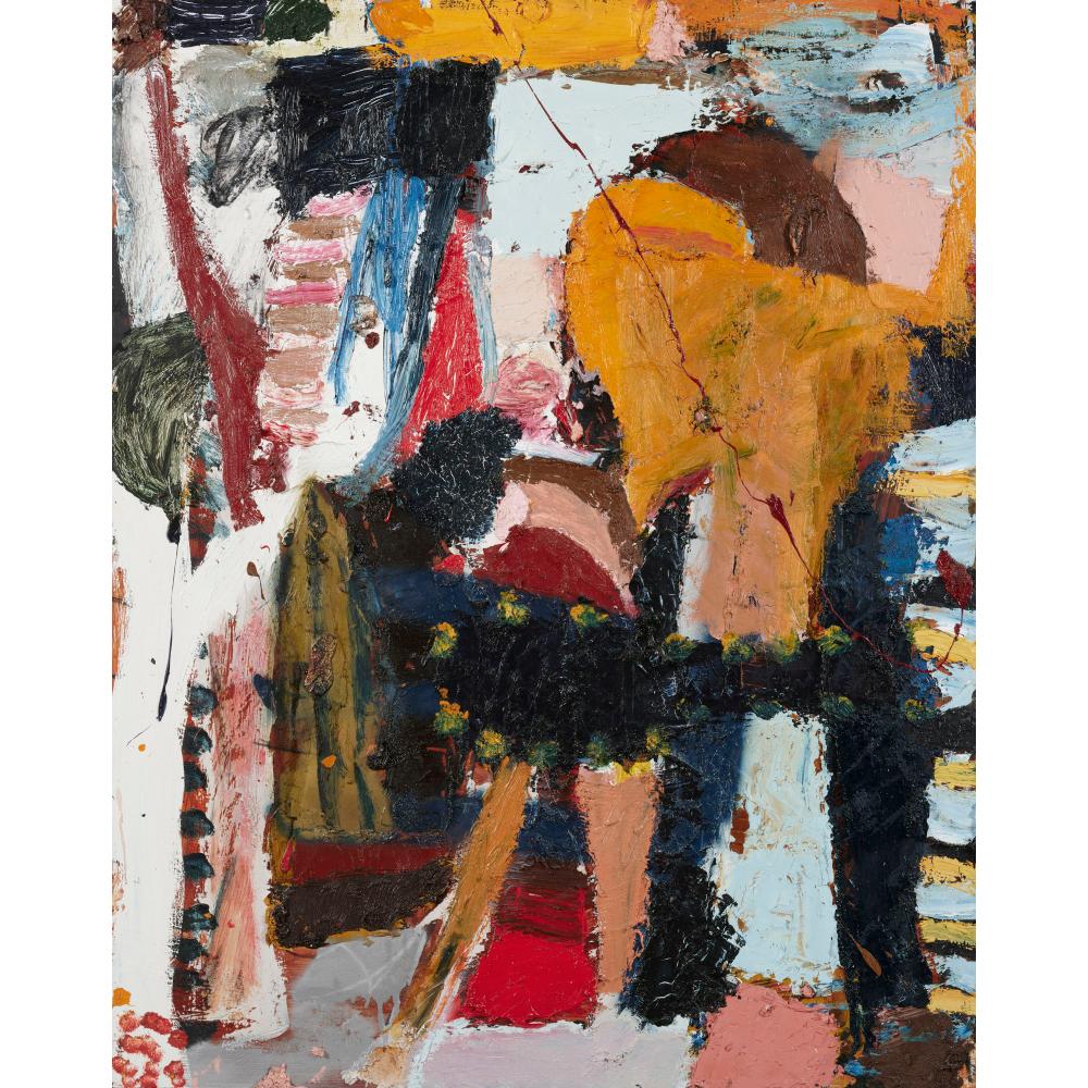 James Drinkwater comparable auction result: james drinkwater born 1983 hugo drawing with fire into the night sky 2016 oil on board 94 x 75cm