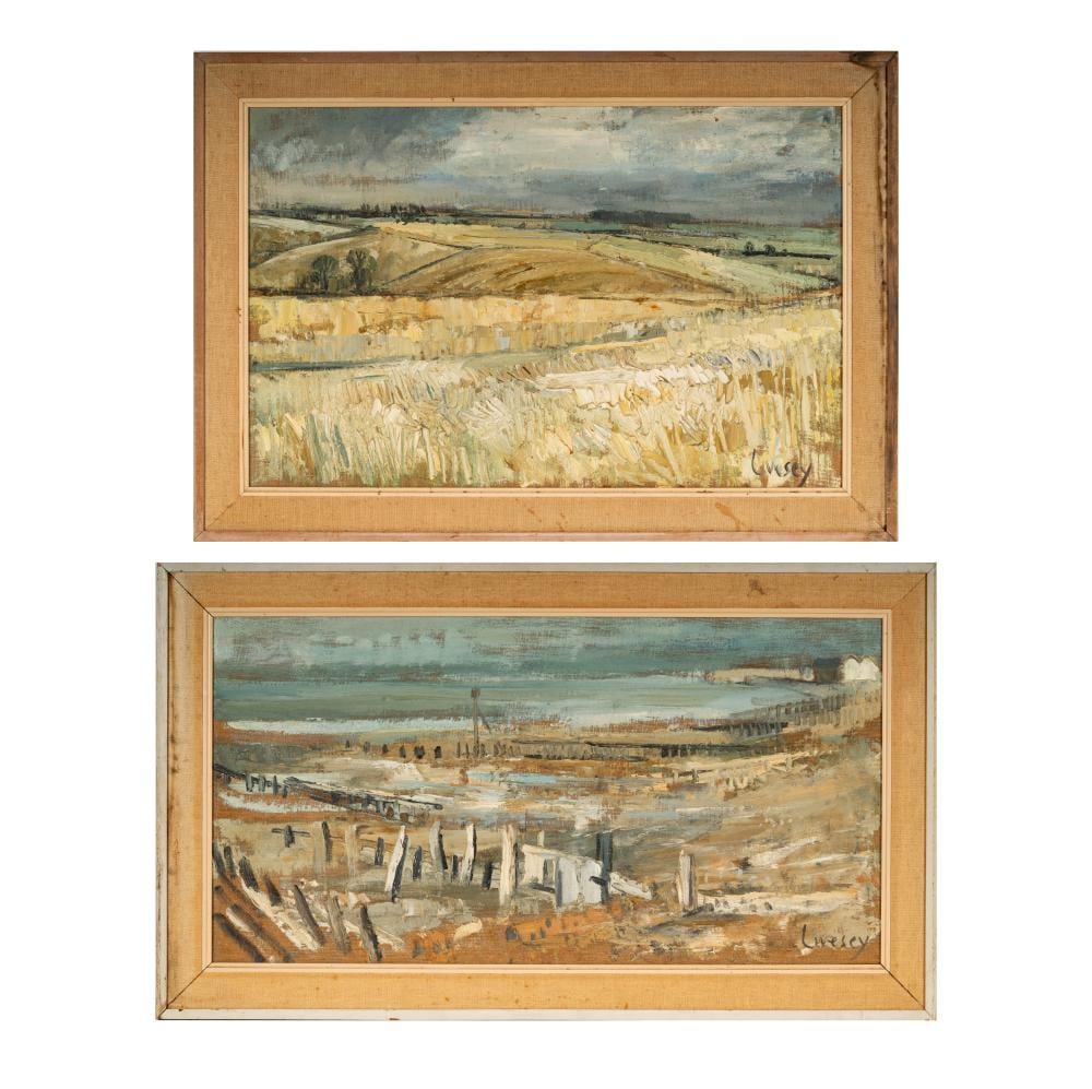 john livesey british 1926 1990 two works · Abell Auction · 2025-04-24 John Livesey comparable auction result: john livesey british 1926 1990 two works