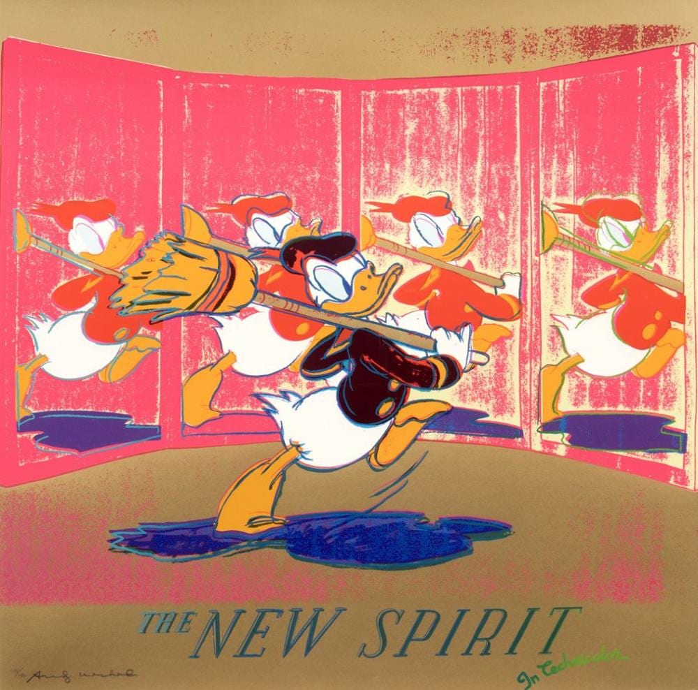 The New Spirit (Donald Duck), from 'Ads' comparable sale