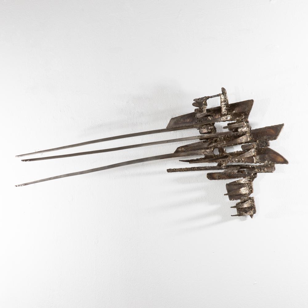 Friedrich Werthmann comparable auction result: friedrich werthmann steel object die drei eisheiligen 1966