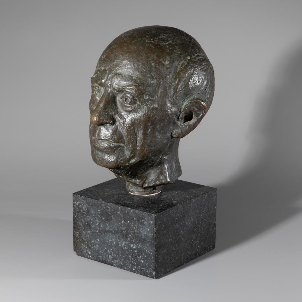 Berthold Müller-Oerlinghausen comparable auction result: berthold m ller oerlinghausen 1893 1981 bronze head picasso