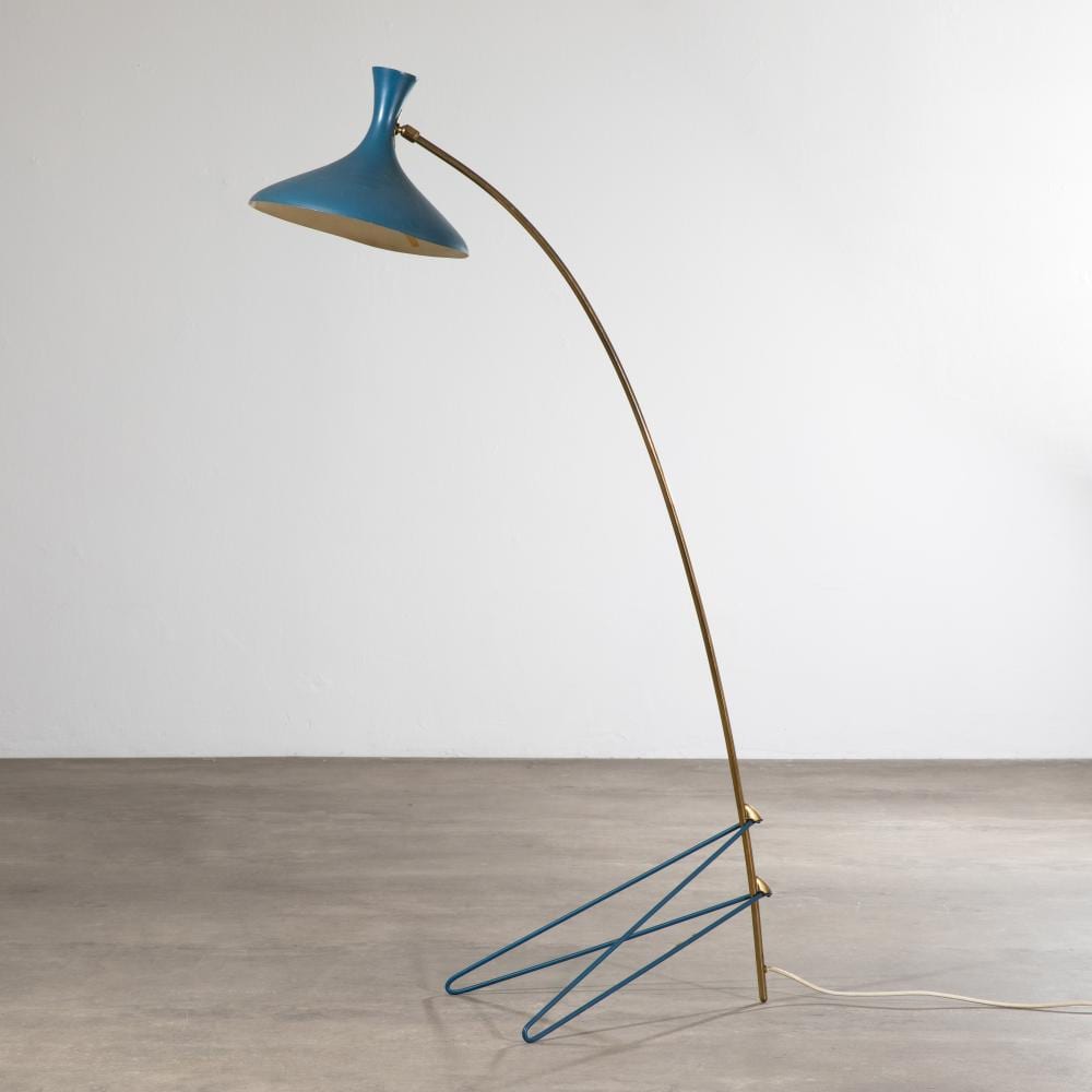 Louis Christiaan Kalff comparable auction result: louis christiaan kalff floor lamp from the 1950s