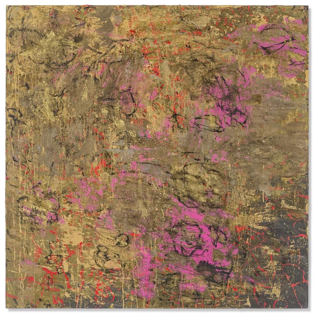 Nabil Nahas comparable auction result: nabil nahas b 1949 beirut japanese bridge acrylic on canvas60 x 60 1