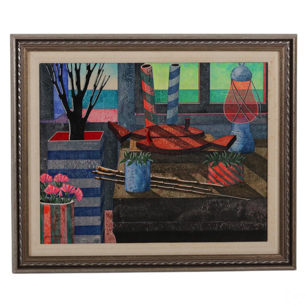 Tonino Caputo comparable auction result: tonino caputo 1933 2021 still life scene painting