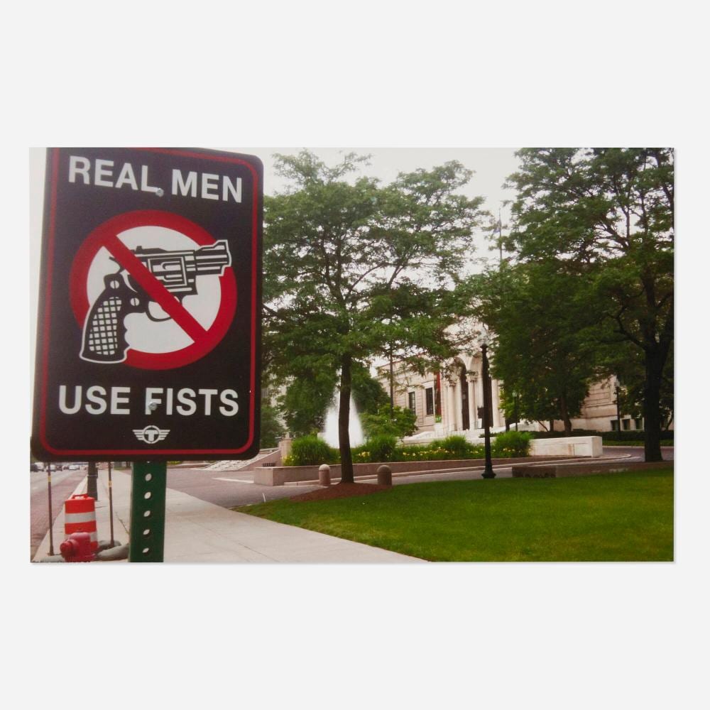 Edgar Arceneaux comparable auction result: edgar arceneaux real men