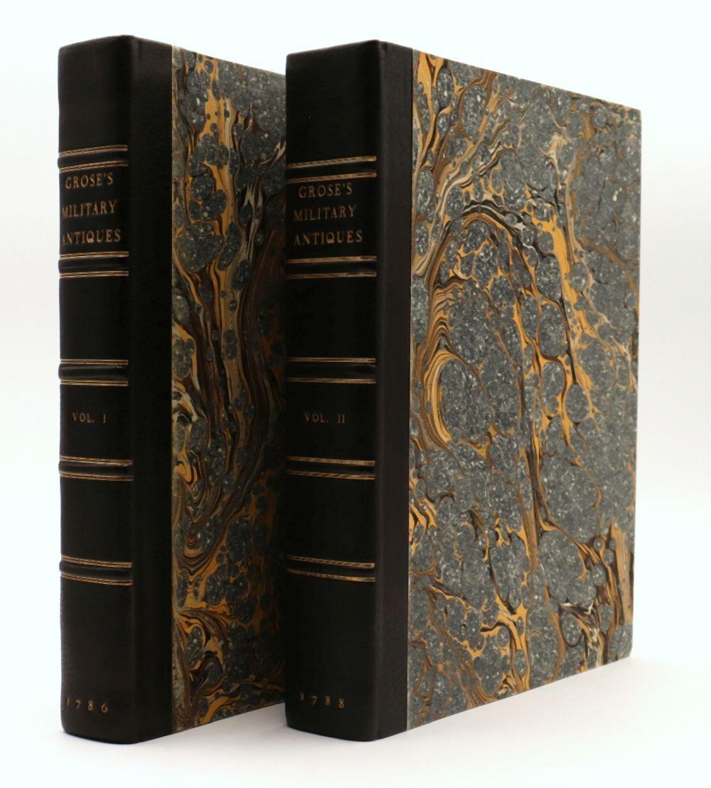 Francis Grose comparable auction result: francis grose military antiquities volume 1 2