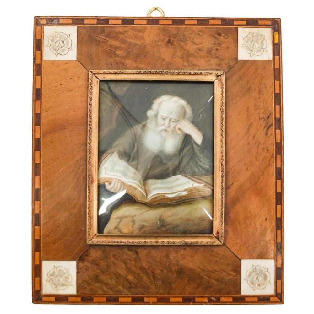 Salomon Koninck comparable auction result: antique miniature portrait by salomon koninck