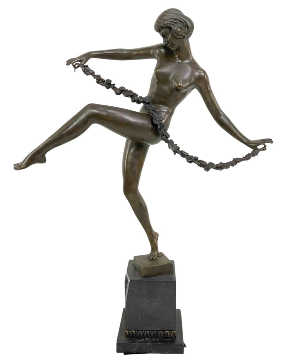 Pierre LeFaguays comparable auction result: pierre lefaguays 1892 1962 bronze nude sculpture