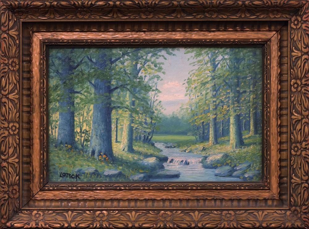 Carl Lotick comparable auction result: carl lotick 1878 1958