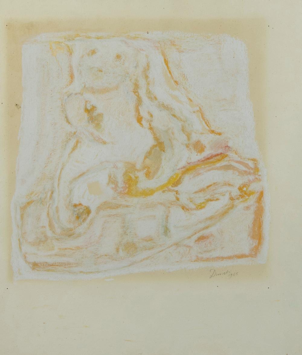 Karel Dierickx comparable auction result: karel dierickx 1940 2014 mixed media pastel untitled 1965 signed