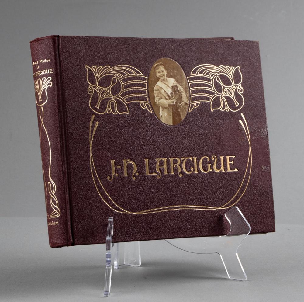 Jacques Henri Lartigue comparable auction result: jacques henri lartigue photo album