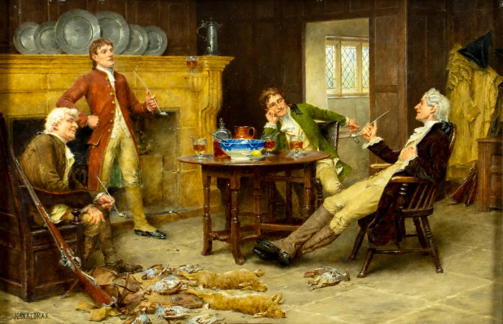 john arthur lomax uk 1857 1923 oil painting antique · Broward Auction Gallery LLC · 2025-06-08 John Arthur Lomax comparable auction result: john arthur lomax uk 1857 1923 oil painting antique