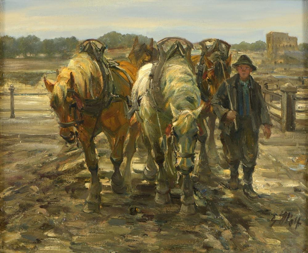 Helmuth Liesegang comparable auction result: helmuth liesegang 1858 1945 und georg wolf 1882 1962