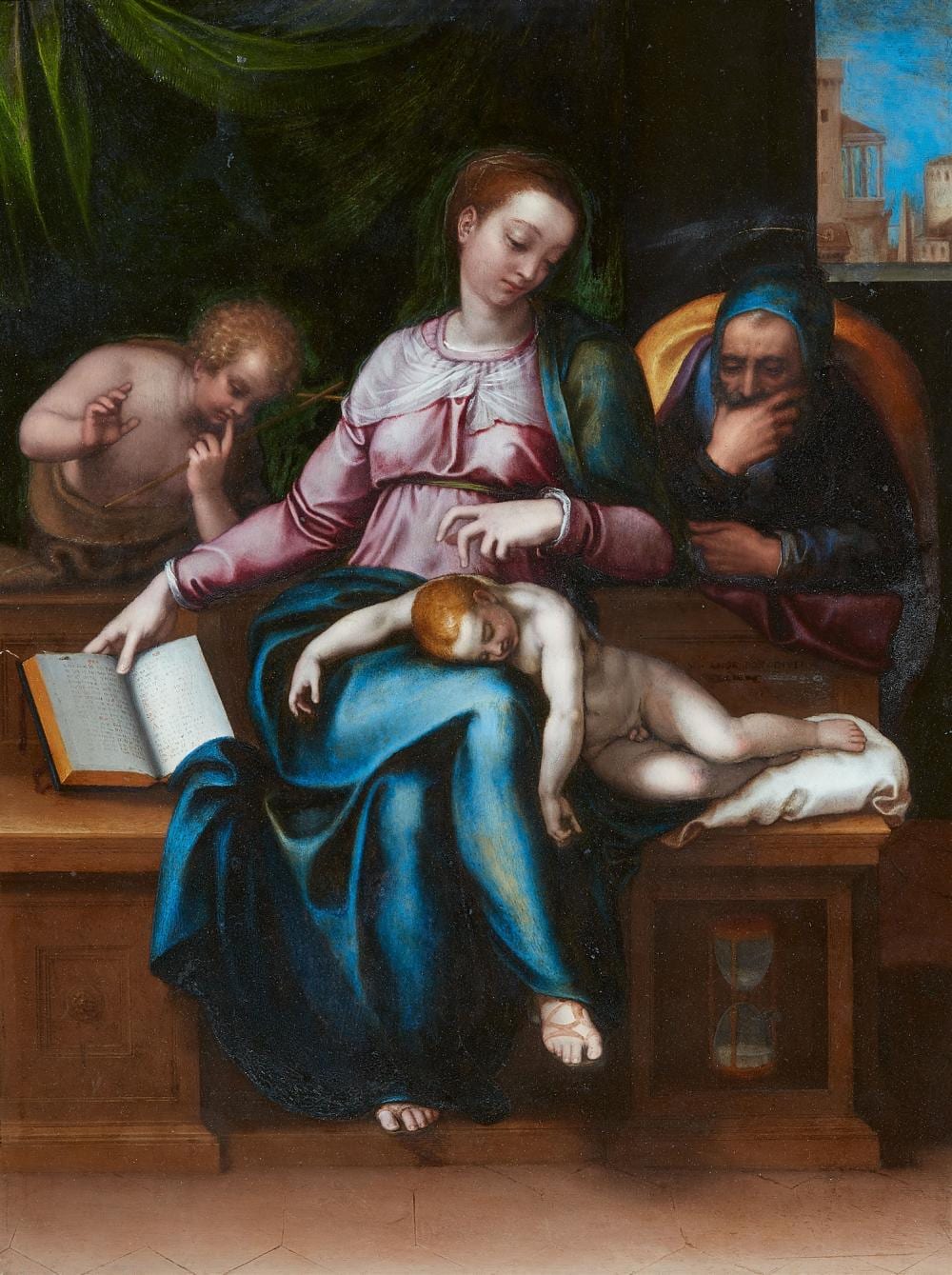 Marcello Venusti comparable auction result: marcello venusti studio of madonna del silenzio