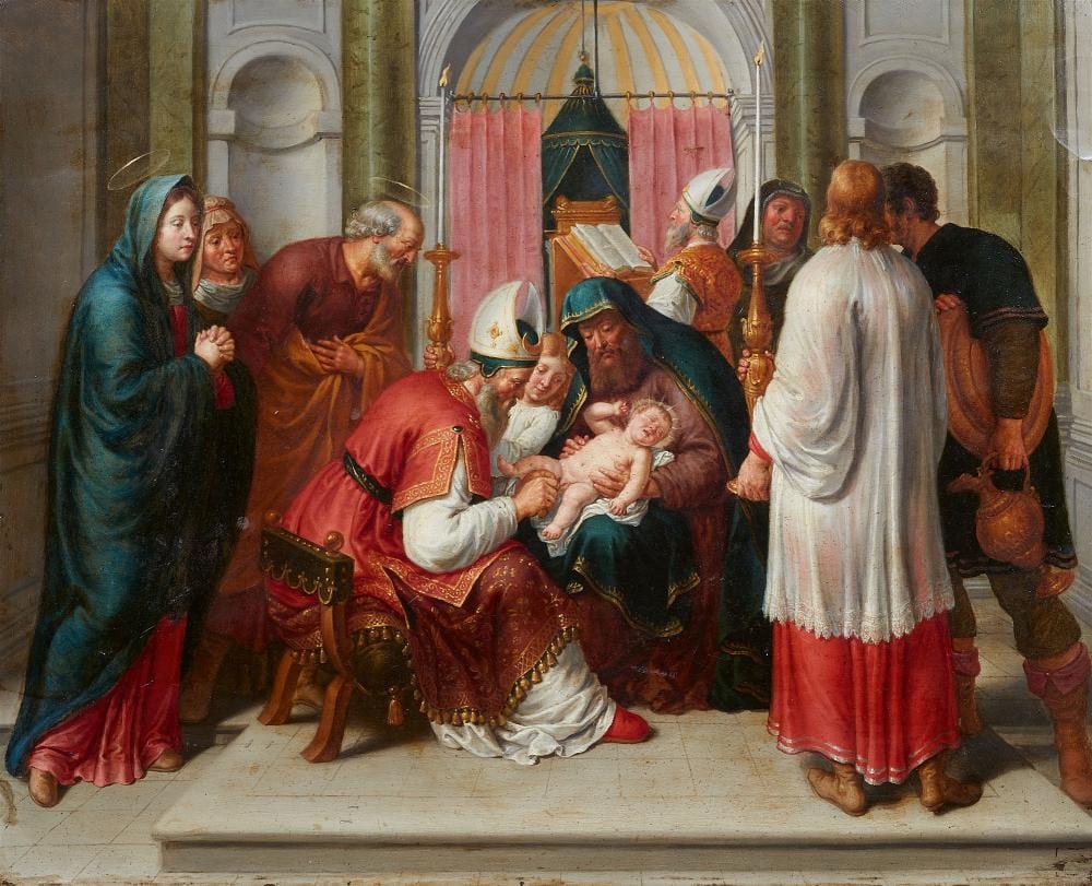 Pieter van Lint comparable auction result: pieter van lint the circumcision of christ