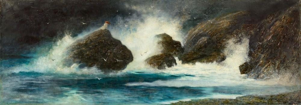 karl wilhelm diefenbach stormy seascape · Lempertz · 2025-05-17 Karl Wilhelm Diefenbach comparable auction result: karl wilhelm diefenbach stormy seascape
