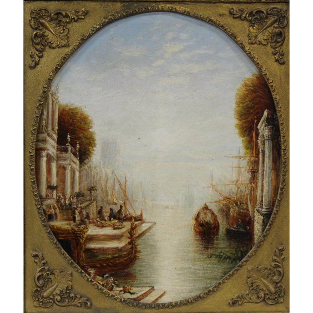 Francis Moltino comparable auction result: francis moltino italy 1818 1874 venice scene