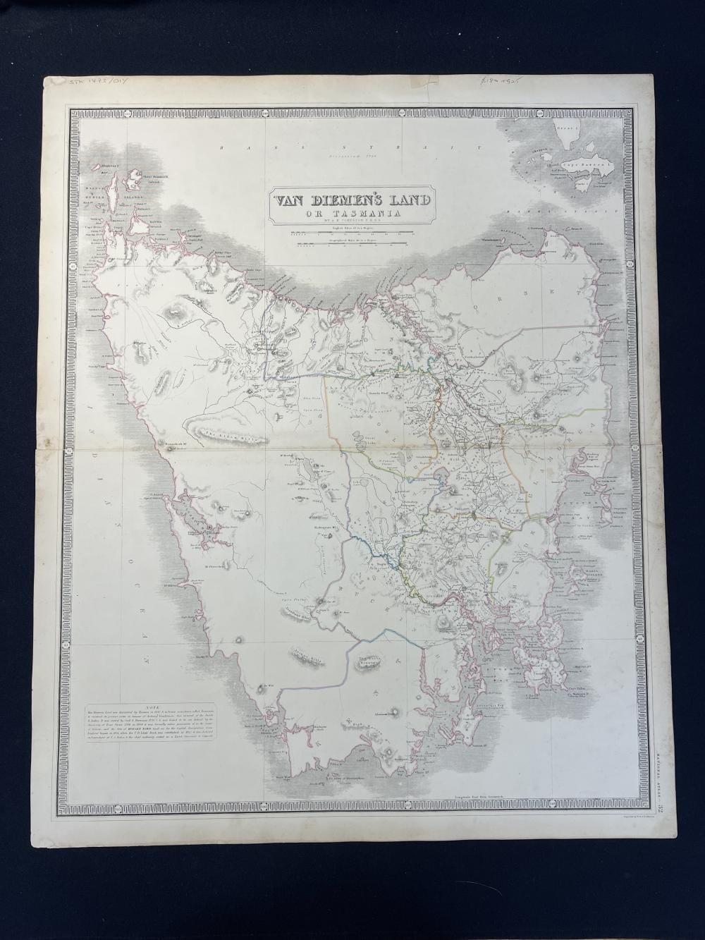 James Wyld comparable auction result: circa 1855 gold regions of australia by james wyld