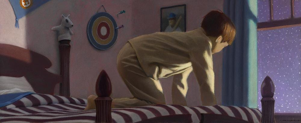Chris Van Allsburg comparable auction result: chris van allsburg b 1949 on christmas eve many years ago i lay quie