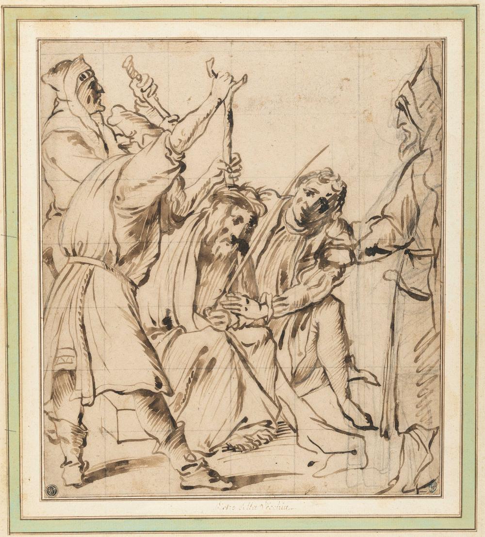 Pietro della Vecchia comparable auction result: pietro della vecchia 1603 vicenza venedig 1678 die dornenkr nung the crowning of thorns
