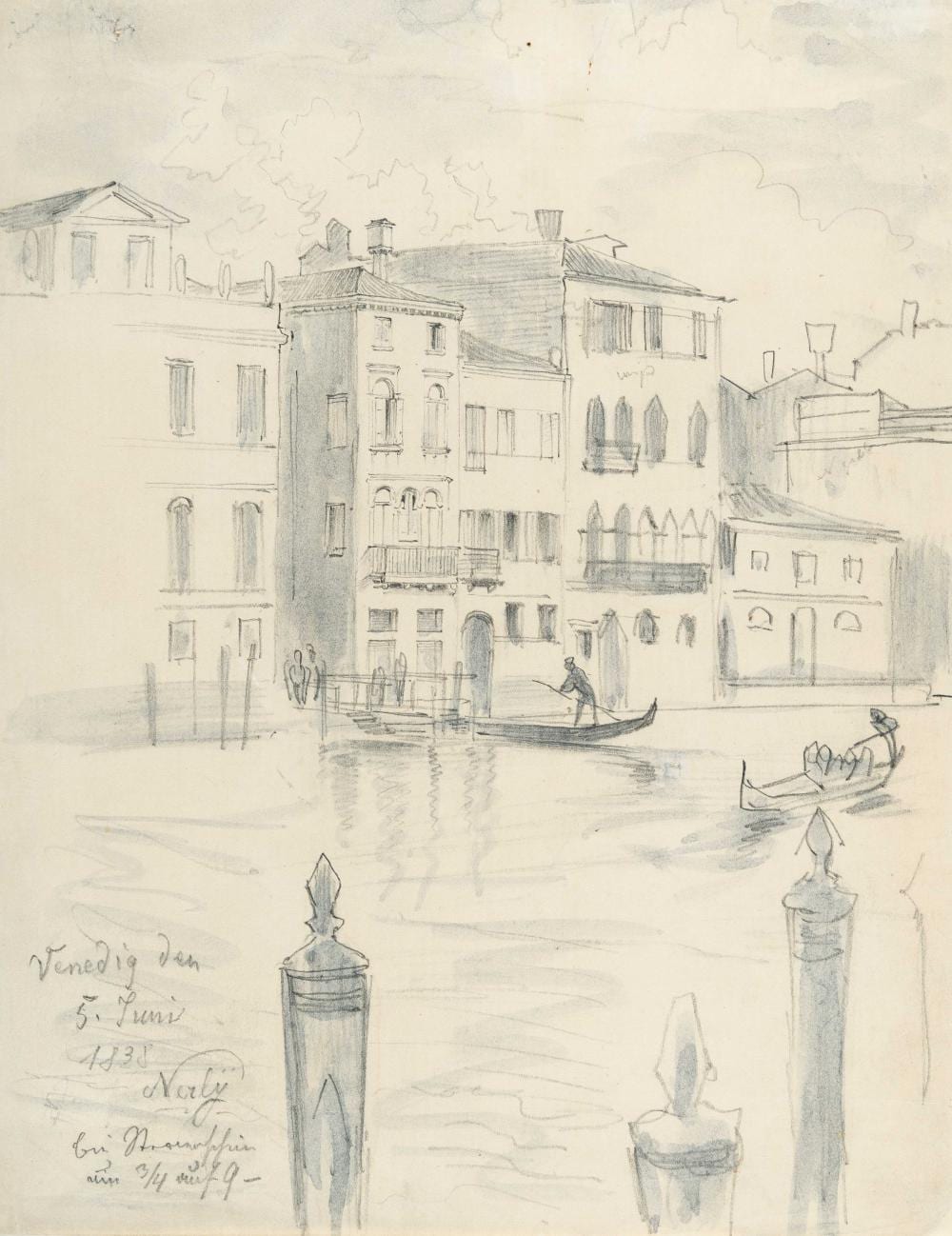 Friedrich Nerly comparable auction result: friedrich nerly 1807 erfurt venedig 1878 am canal grande in venedig on the grand canal in venice