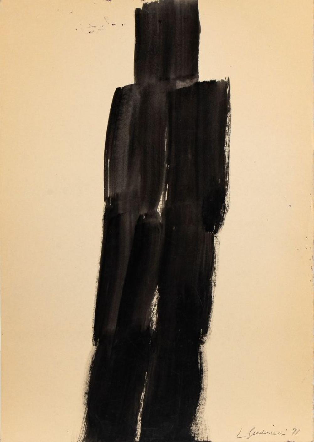 lorenzo guerrini milano 1914 roma 2002 untitled black · Bertolami Fine Art s.r.l. · 2025-05-15 Lorenzo Guerrini comparable auction result: lorenzo guerrini milano 1914 roma 2002 untitled black